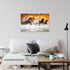 Wandbilder Wohnzimmer XXL Pferde Moderne Bilder Tiere